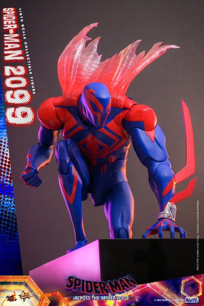 Preventa Figura Spider-Man 2099 - Spider-Man: Across the Spider-Verse marca Hot Toys MMS711 escala 1/6 (actualizada)