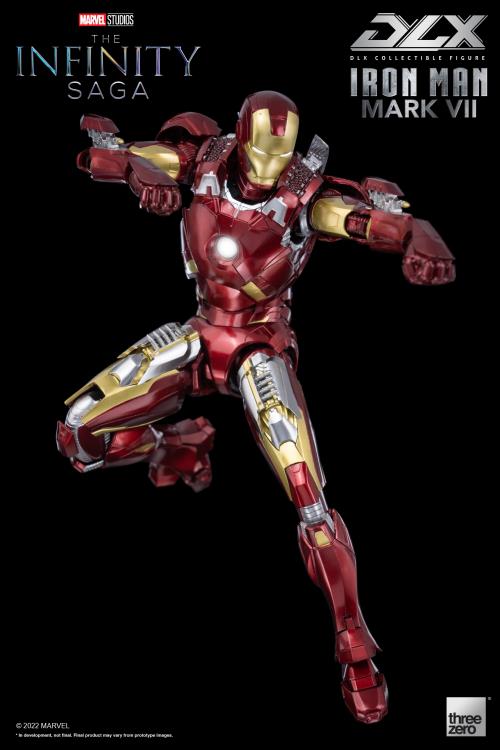 Pedido Figura DLX Iron Man Mark 7 - Avengers Infinity Saga marca Threezero 3Z0255 escala pequeña 1/12