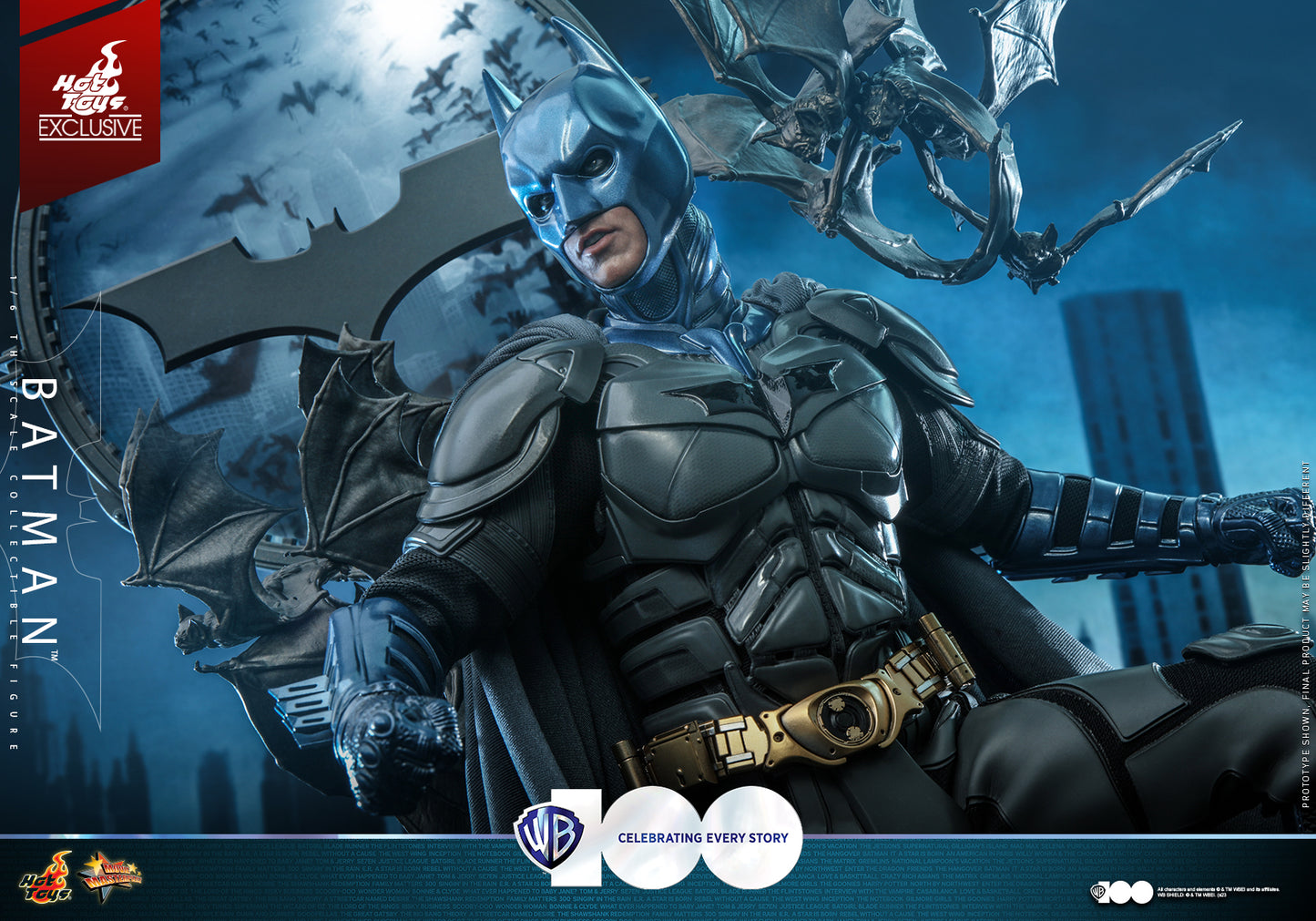 Preventa Figura WB100 THE BATMAN (EXCLUSIVA) marca Hot Toys MMS697 escala 1/6 (SOLO 7 DIAS DE PREVENTA)