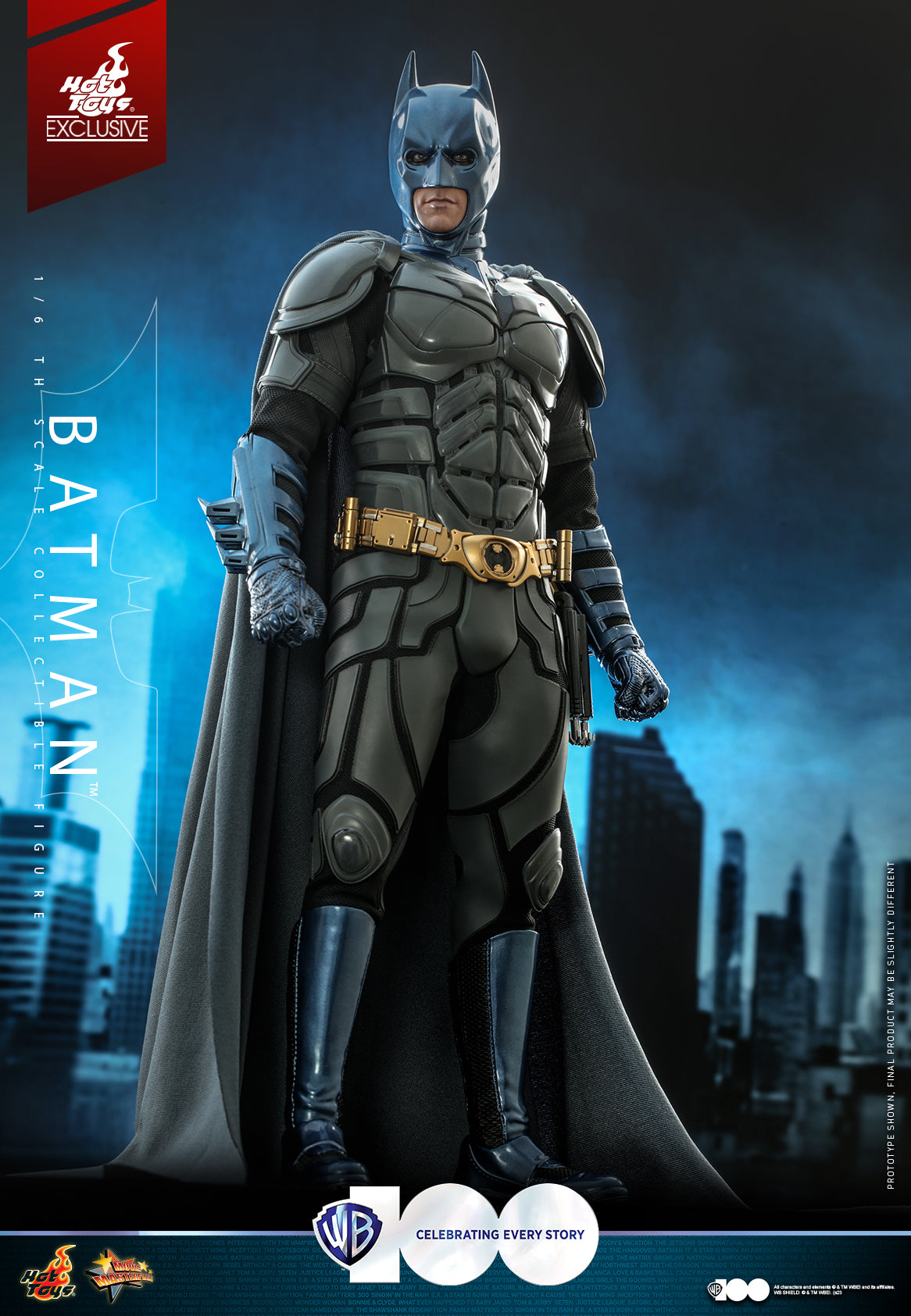 Preventa Figura WB100 THE BATMAN (EXCLUSIVA) marca Hot Toys MMS697 escala 1/6 (SOLO 7 DIAS DE PREVENTA)