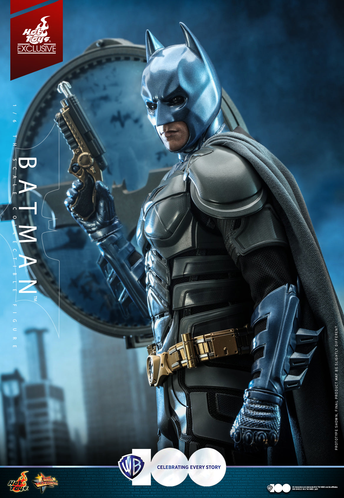 Preventa Figura WB100 THE BATMAN (EXCLUSIVA) marca Hot Toys MMS697 escala 1/6 (SOLO 7 DIAS DE PREVENTA)