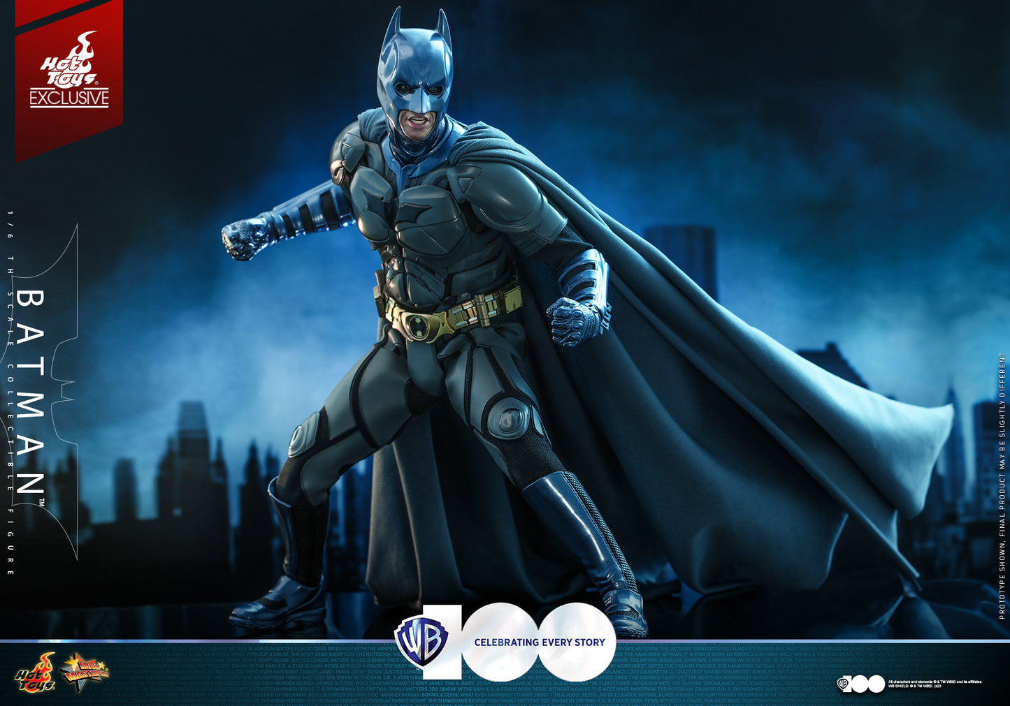 Preventa Figura WB100 THE BATMAN (EXCLUSIVA) marca Hot Toys MMS697 escala 1/6 (SOLO 7 DIAS DE PREVENTA)