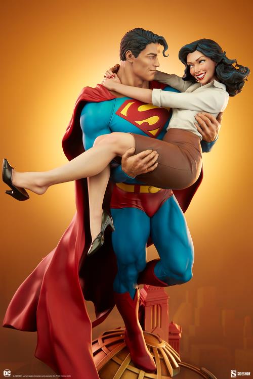 Pedido Estatua Superman & Lois Lane Diorama - DC Comics marca Sideshow Collectibles (55 cm)