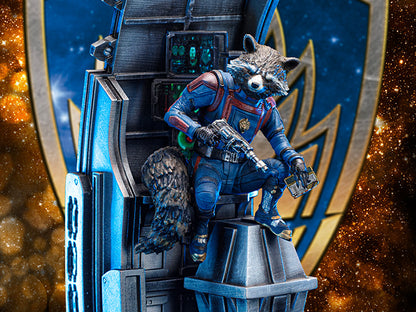 Preventa Estatua Rocket Raccoon - Guardians of the Galaxy Vol.3 - Limited Edition marca Iron Studios escala de arte 1/10