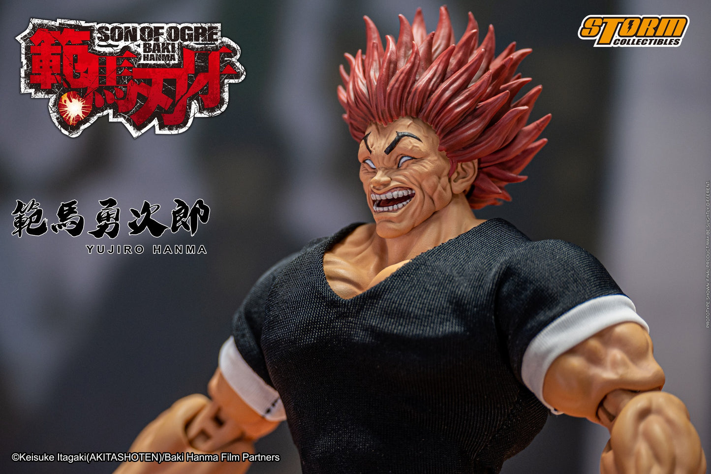 Pedido Figura Yujiro Hanma - Baki Hanma: Son of Ogre marca Storm Collectibles escala pequeña 1/12