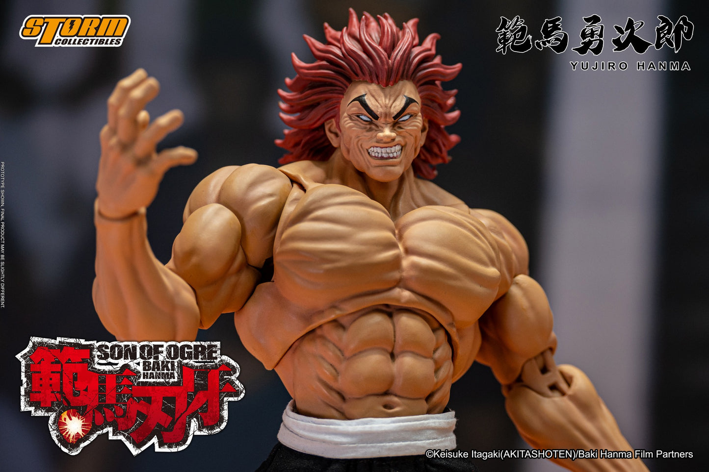 Pedido Figura Yujiro Hanma - Baki Hanma: Son of Ogre marca Storm Collectibles escala pequeña 1/12