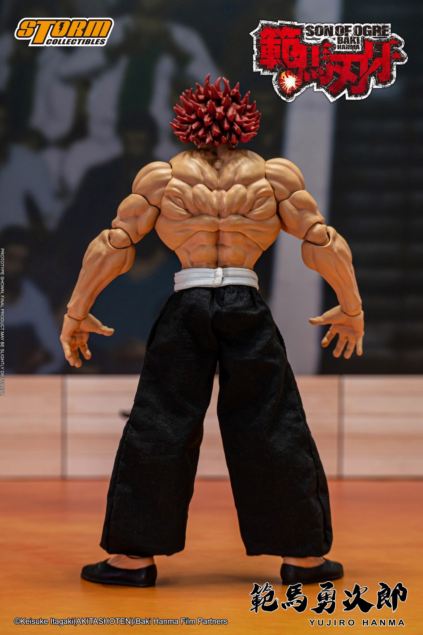 Pedido Figura Yujiro Hanma - Baki Hanma: Son of Ogre marca Storm Collectibles escala pequeña 1/12