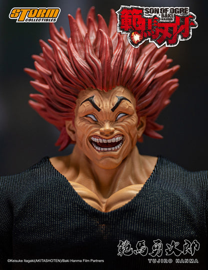 Pedido Figura Yujiro Hanma - Baki Hanma: Son of Ogre marca Storm Collectibles escala pequeña 1/12