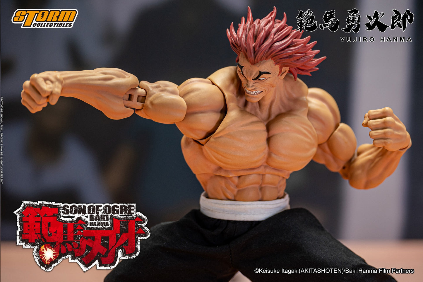 Pedido Figura Yujiro Hanma - Baki Hanma: Son of Ogre marca Storm Collectibles escala pequeña 1/12