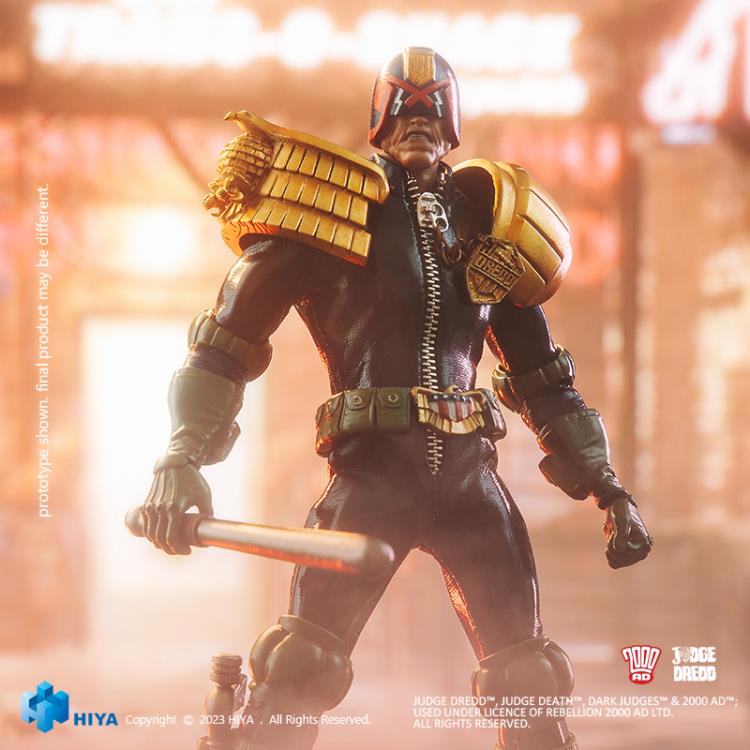 Pedido Figura Judge Dredd (PX Previews Exclusive) - 2000 AD - Exquisite Super Series marca HIYA ESJ0053 escala pequeña 1/12