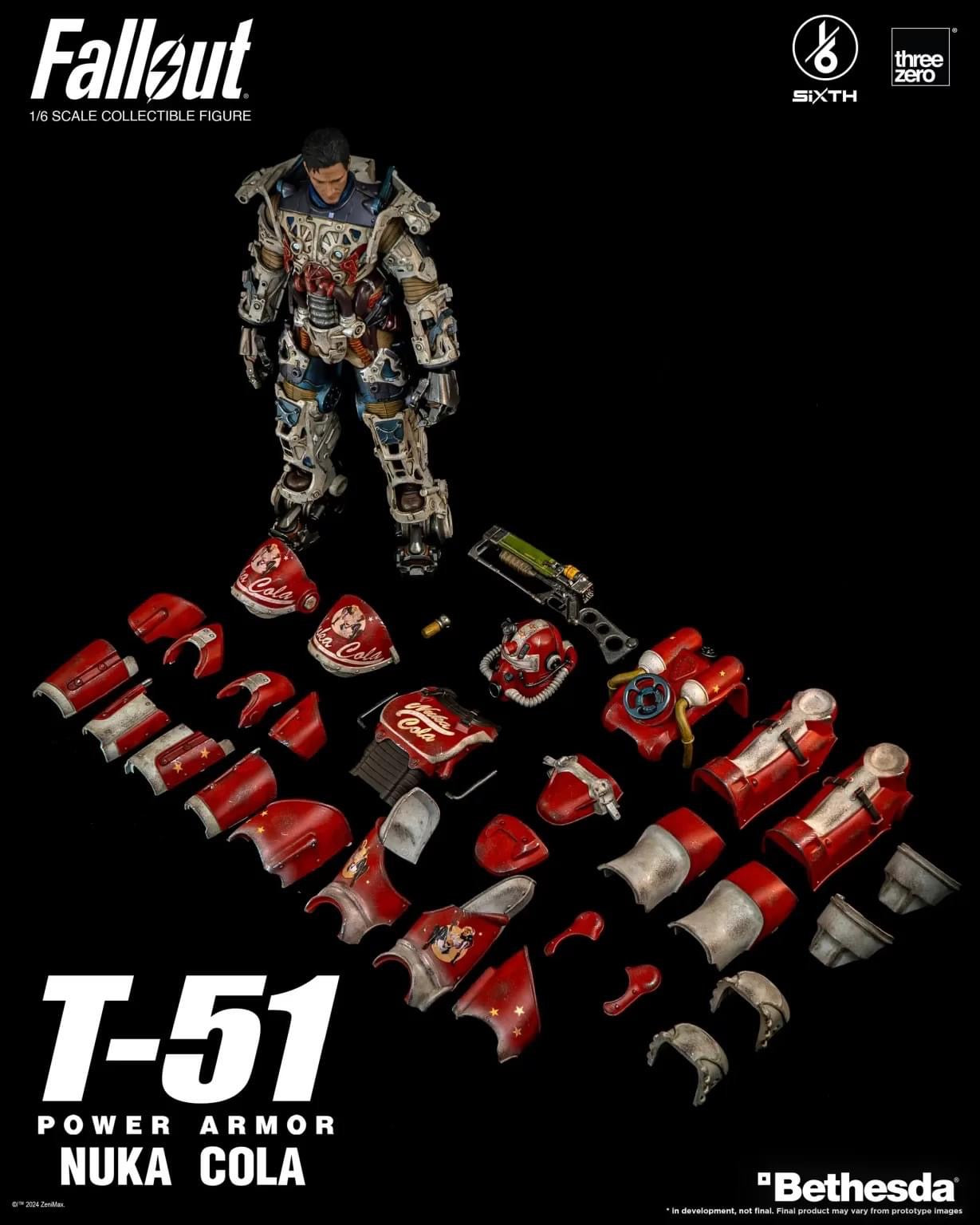 Preventa Figura T-51 (Nuka Cola) Power Armor - FALLOUT marca Threezero 3Z0773 escala 1/6