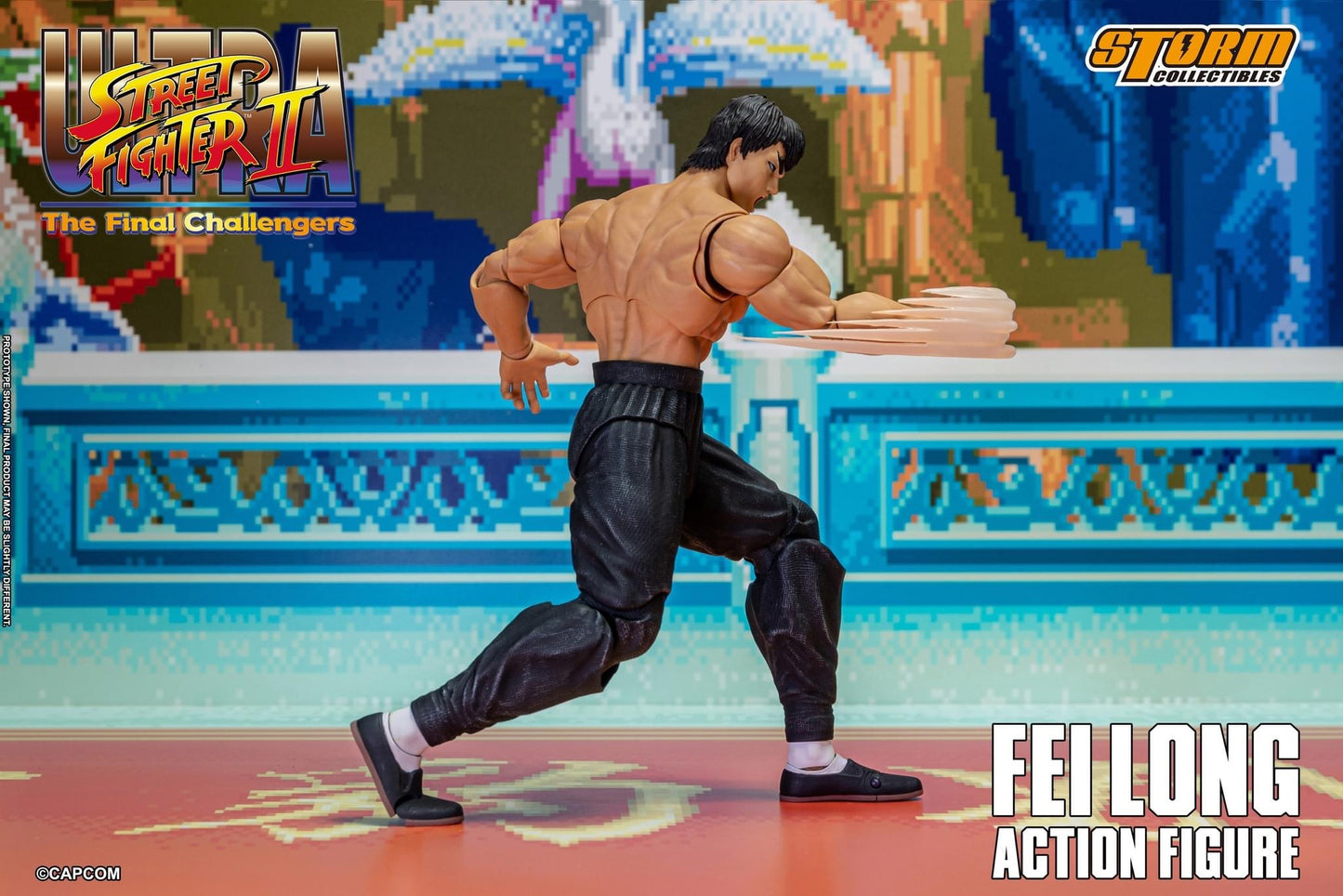 Pedido Figura Fei Long - Ultra Street Fighter II: The Final Challengers marca Storm Collectibles CPSF24 escala pequeña 1/12