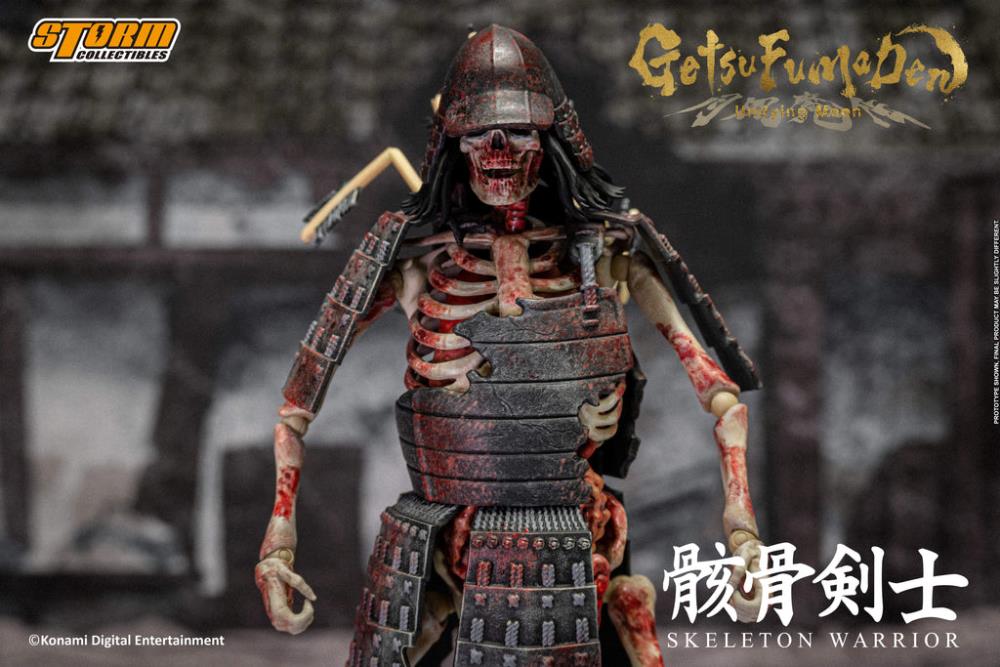 Pedido Figuras Skeleton Warriors (set 2 figuras) - Getsu Fuma Den: Undying Moon marca Storm Collectibles GFUD03 escala pequeña 1/12