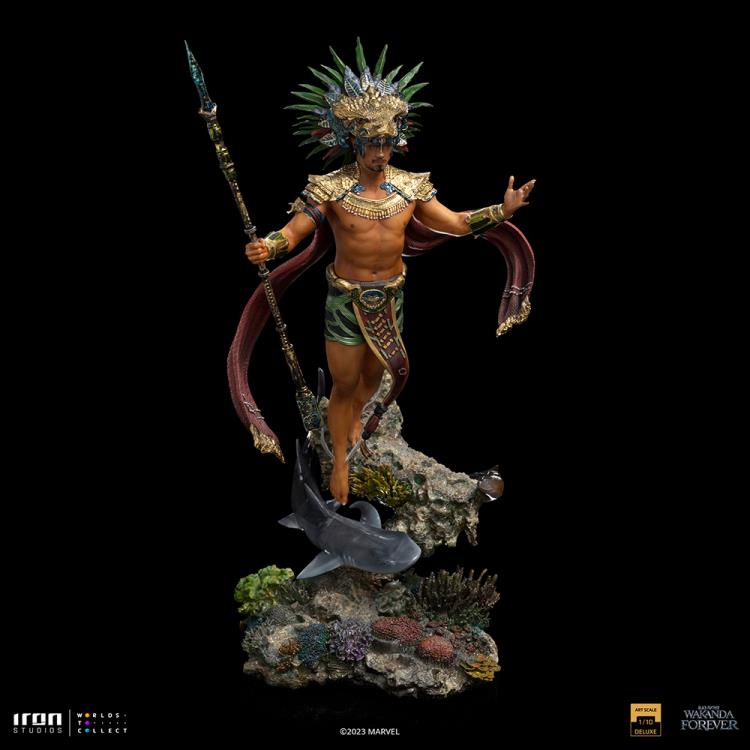 Preventa Estatua King Namor Deluxe - Black Panther: Wakanda Forever - Limited Edition marca Iron Studios escala de arte 1/10