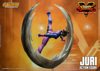 Pedido Figura Juri Han - Street Fighter V: Champion Edition marca Storm Collectibles escala pequeña 1/12