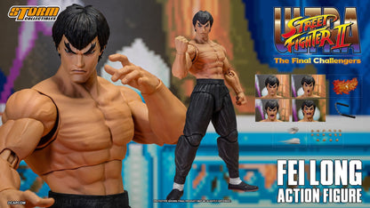 Pedido Figura Fei Long - Ultra Street Fighter II: The Final Challengers marca Storm Collectibles CPSF24 escala pequeña 1/12