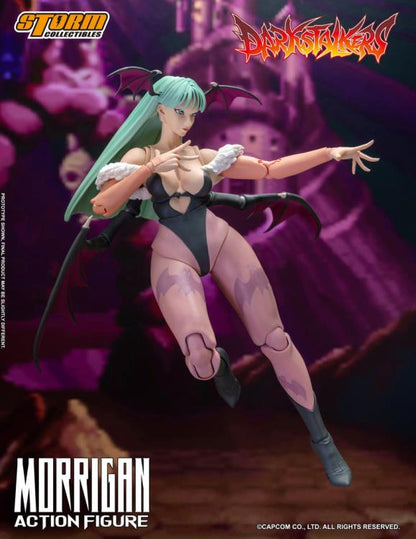 Preventa Figura Morrigan - Darkstalkers marca Storm Collectibles CPDS02 escala pequeña 1/12