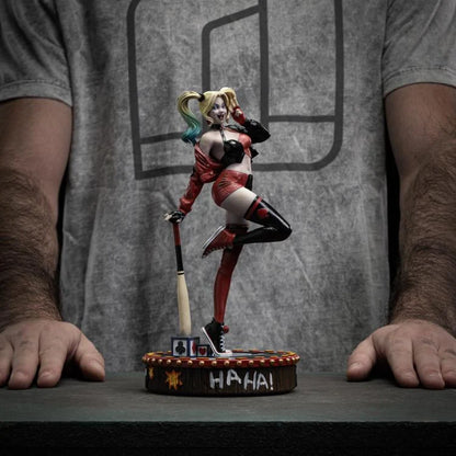 Preventa Estatua Harley Quinn - Gotham City Sirens - Limited Edition marca Iron Studios escala de arte 1/10