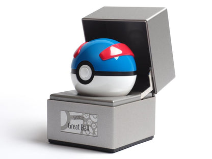 Pedido Prop Replica Great Ball - Pokemon Electronic marca The Wand Company escala real 1/1