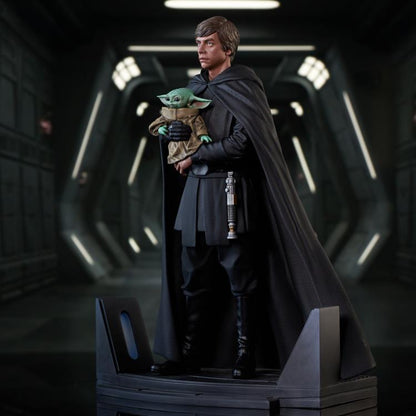 Pedido Estatua Luke Skywalker & Grogu (Edición limitada) (Resina) - The Mandalorian - Premier Collection marca Diamond Select Toys escala 1/7