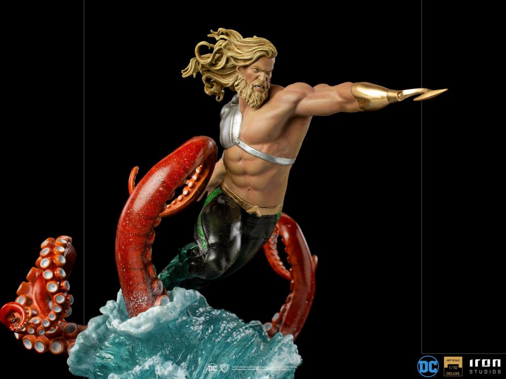 Pedido Estatua Aquaman DELUXE- DC Comics - Limited Edition marca Iron Studios escala de arte 1/10