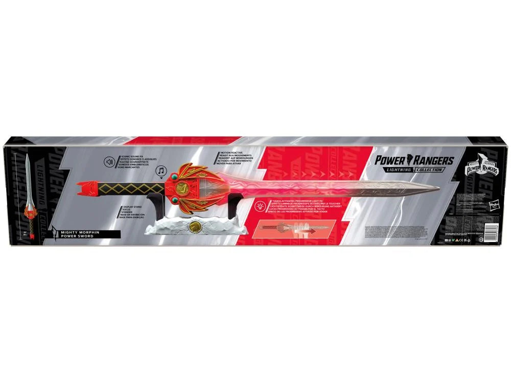 Pedido Prop Replica Power Sword (electrónica) - Mighty Morphin Power Rangers - Lightning Collection marca Hasbro escala real 1/1