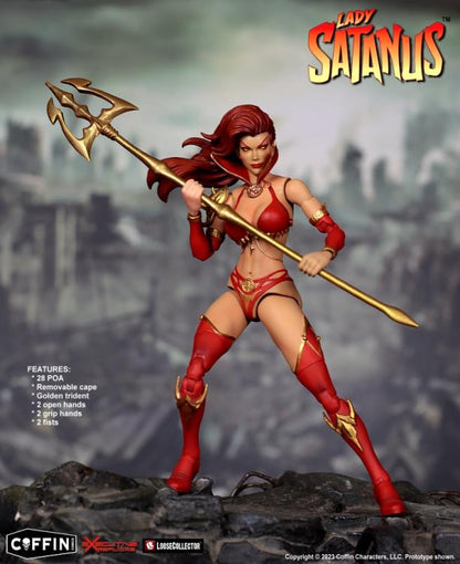 Preventa Figura Lady Satanus marca Executive Replicas escala pequeña 1/12