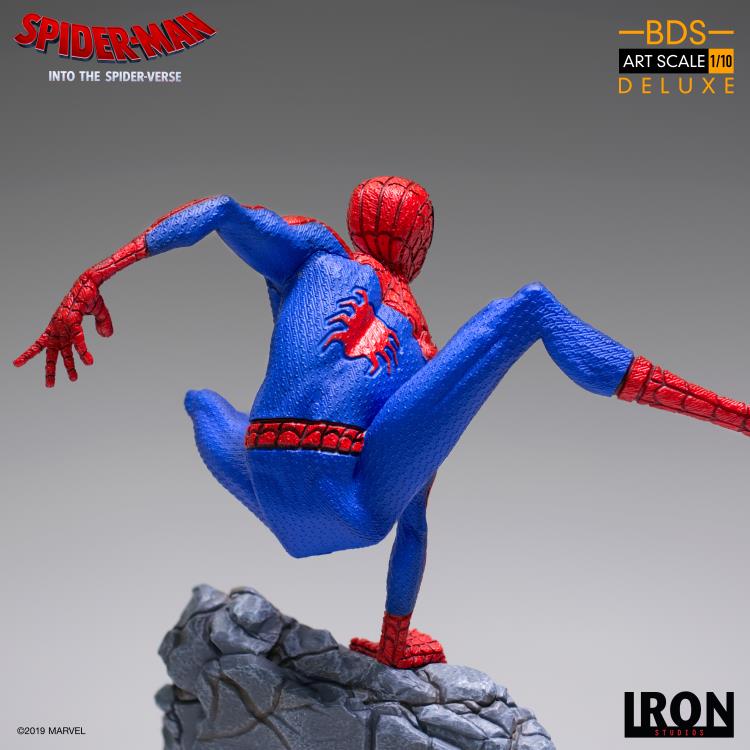 Pedido Estatua Peter B. Parker - Spider-Man: Into the Spider-Verse - Battle Diorama Series (BDS) marca Iron Studios escala de arte 1/10