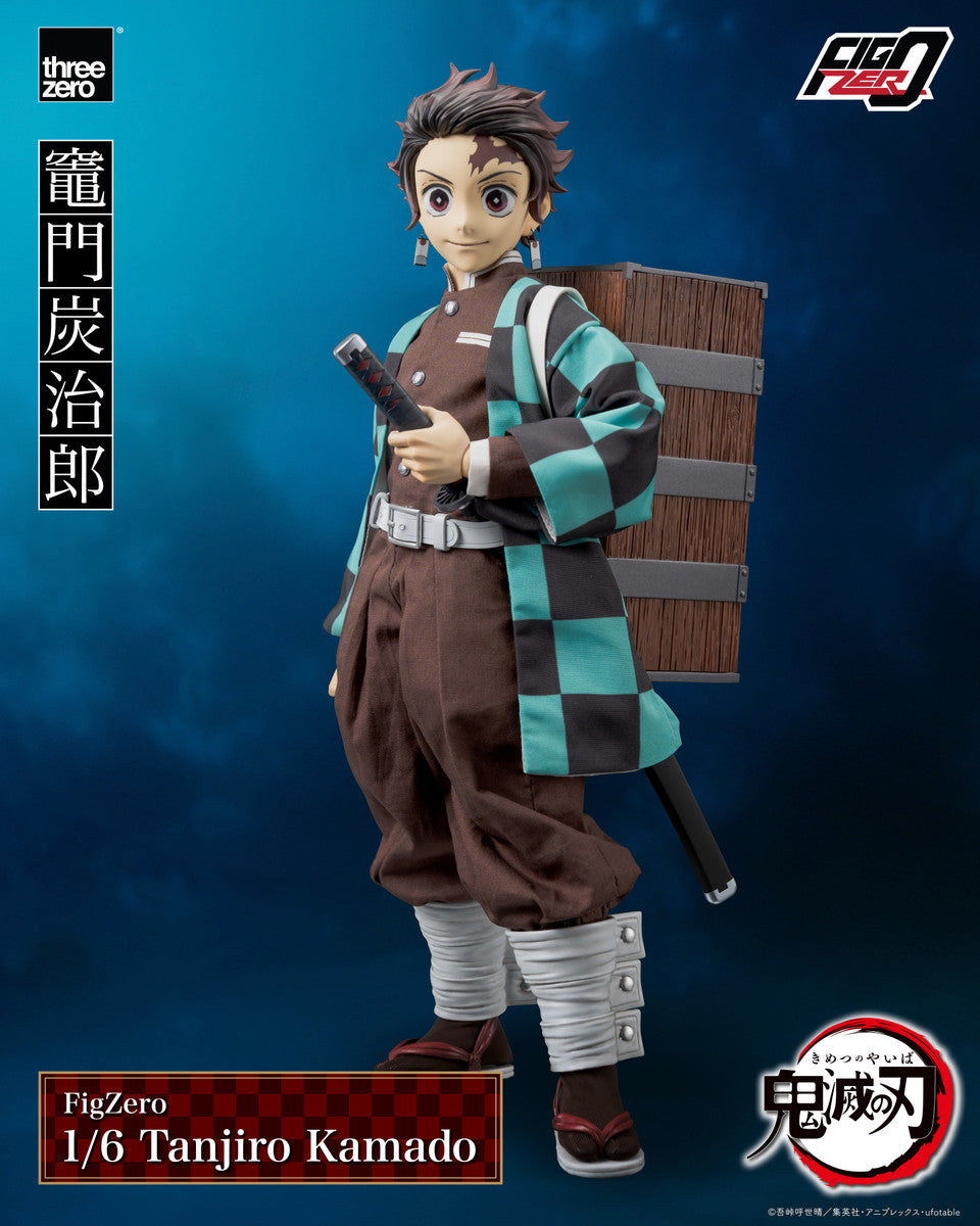 Preventa Figura Tanjiro Kamado - Demon Slayer: Kimetsu no Yaiba 竈門炭治郎 鬼滅の刃 - FigZero marca Threezero 3Z0667 escala 1/6