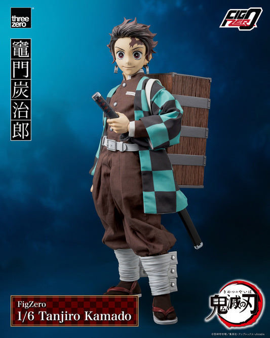 Preventa Figura Tanjiro Kamado - Demon Slayer: Kimetsu no Yaiba 竈門炭治郎 鬼滅の刃 - FigZero marca Threezero 3Z0667 escala 1/6