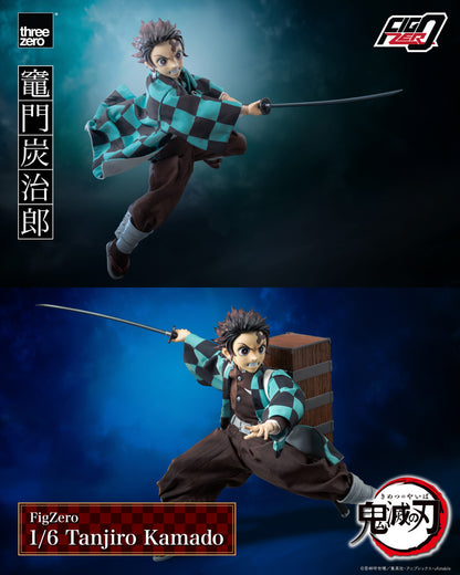 Preventa Figura Tanjiro Kamado - Demon Slayer: Kimetsu no Yaiba 竈門炭治郎 鬼滅の刃 - FigZero marca Threezero 3Z0667 escala 1/6