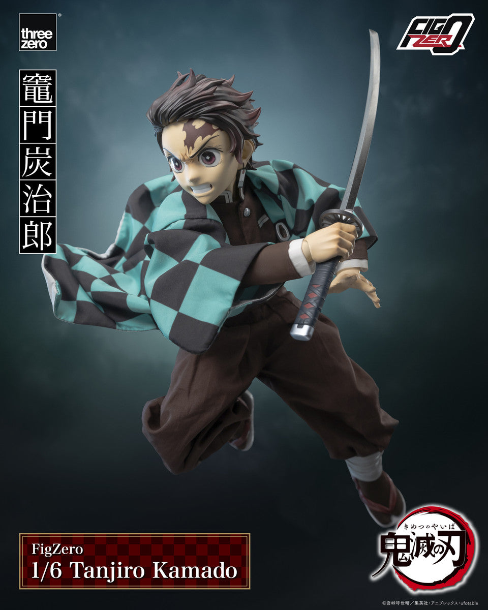 Preventa Figura Tanjiro Kamado - Demon Slayer: Kimetsu no Yaiba 竈門炭治郎 鬼滅の刃 - FigZero marca Threezero 3Z0667 escala 1/6