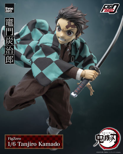 Preventa Figura Tanjiro Kamado - Demon Slayer: Kimetsu no Yaiba 竈門炭治郎 鬼滅の刃 - FigZero marca Threezero 3Z0667 escala 1/6