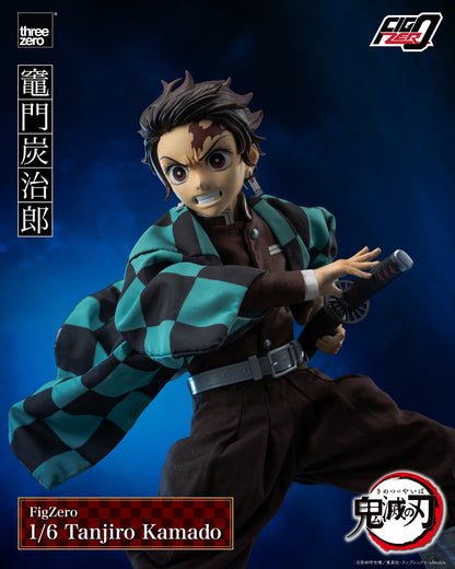 Preventa Figura Tanjiro Kamado - Demon Slayer: Kimetsu no Yaiba 竈門炭治郎 鬼滅の刃 - FigZero marca Threezero 3Z0667 escala 1/6