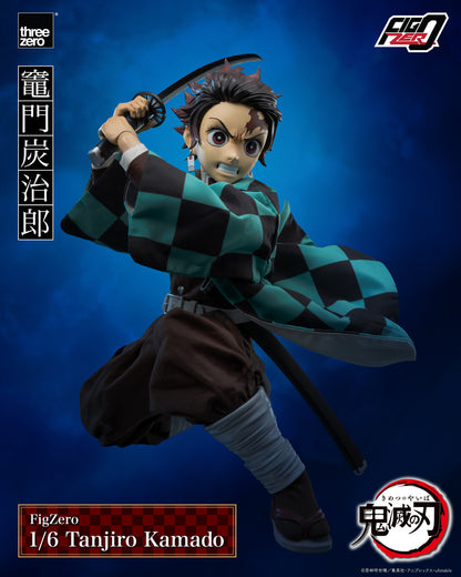 Preventa Figura Tanjiro Kamado - Demon Slayer: Kimetsu no Yaiba 竈門炭治郎 鬼滅の刃 - FigZero marca Threezero 3Z0667 escala 1/6