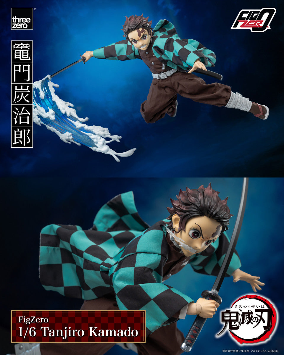 Preventa Figura Tanjiro Kamado - Demon Slayer: Kimetsu no Yaiba 竈門炭治郎 鬼滅の刃 - FigZero marca Threezero 3Z0667 escala 1/6