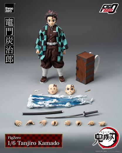 Preventa Figura Tanjiro Kamado - Demon Slayer: Kimetsu no Yaiba 竈門炭治郎 鬼滅の刃 - FigZero marca Threezero 3Z0667 escala 1/6