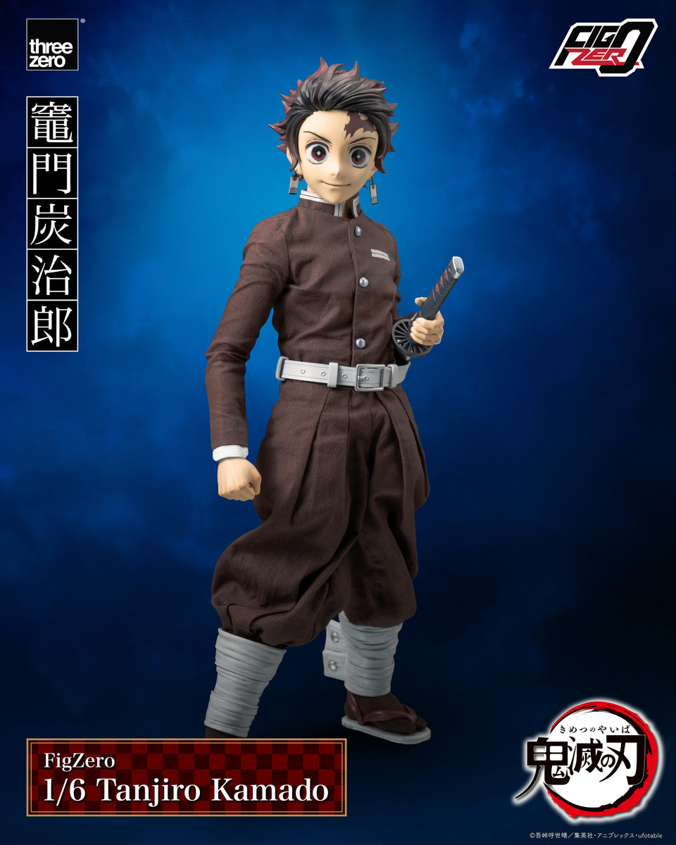 Preventa Figura Tanjiro Kamado - Demon Slayer: Kimetsu no Yaiba 竈門炭治郎 鬼滅の刃 - FigZero marca Threezero 3Z0667 escala 1/6