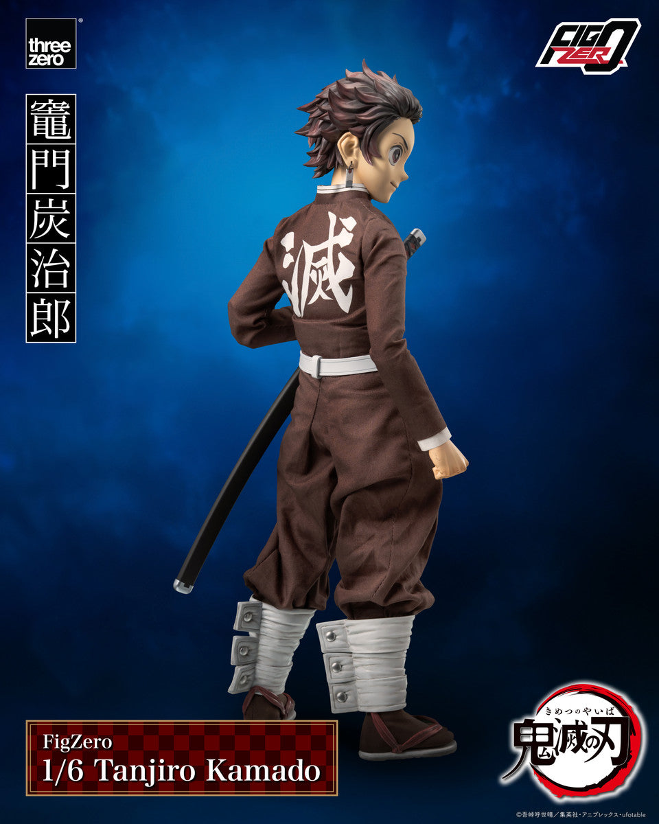 Preventa Figura Tanjiro Kamado - Demon Slayer: Kimetsu no Yaiba 竈門炭治郎 鬼滅の刃 - FigZero marca Threezero 3Z0667 escala 1/6