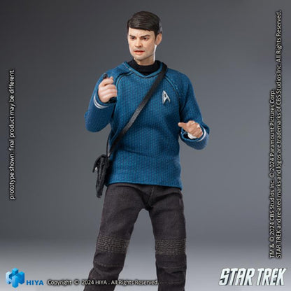 Preventa Figura Dr. Leonard "Bones" McCoy (Exclusiva PX Previews) - Star Trek (2009) - Exquisite Super Series marca HIYA ESS026 escala pequeña 1/12