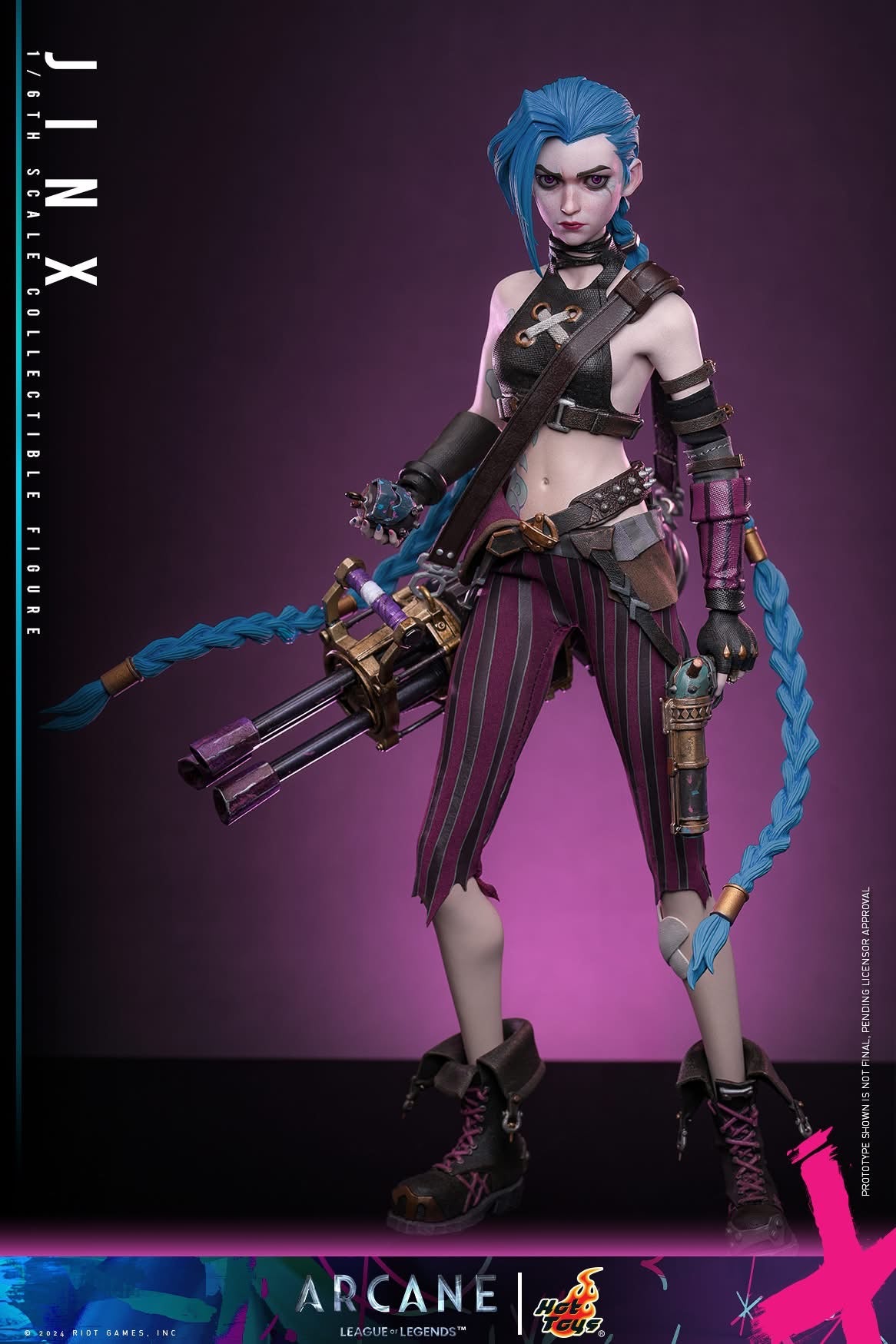 Preventa Figura Jinx - Arcane marca Hot Toys TMS137 escala 1/6