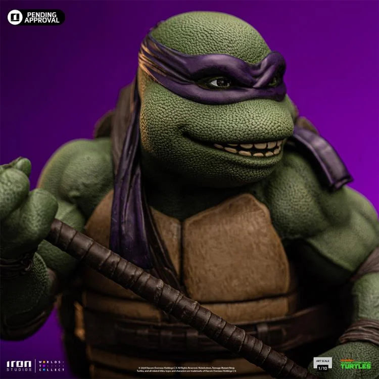 Preventa Estatua Donatello - Teenage Mutant Ninja Turtles (1990) - Limited Edition marca Iron Studios escala de arte 1/10