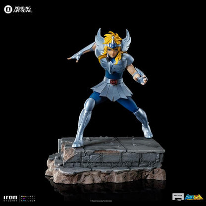 Preventa Estatua Cygnus Hyoga - Saint Seiya - Limited Edition marca Iron Studios escala de arte 1/10