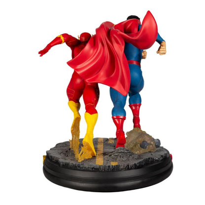 Pedido Estatua Superman vs. The Flash (Edición limitada) (Poliresina) - DC Comics - marca McFarlane Toys x DC Direct escala 1/8