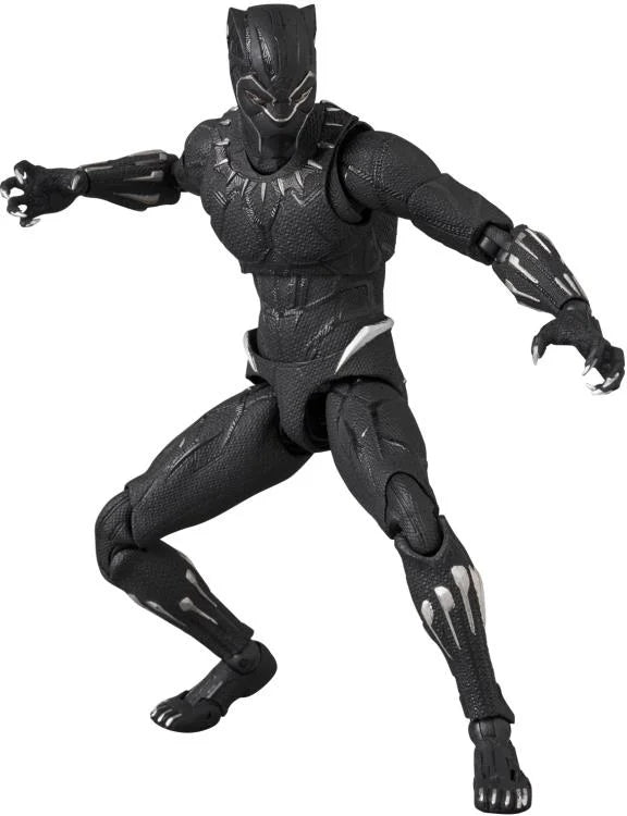 Preventa Figura Black Panther con Trono (version 1.5) - Marvel Infinity Saga - MAFEX marca Medicom Toy No.230 escala pequeña 1/12