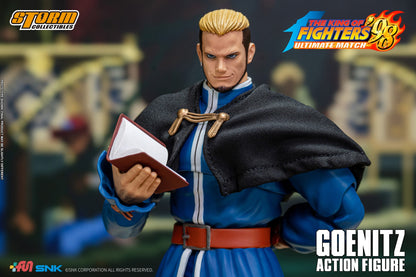 Preventa Figura GOENITZ - The King of Fighters '98 Unlimited Match marca Storm Collectibles SKKF0 escala pequeña 1/12