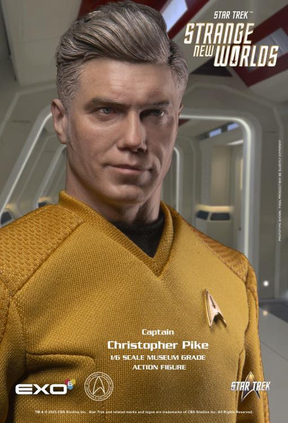 Pedido Figura Captain Christopher Pike - Star Trek: Strange New Worlds marca EXO-6 EXO-02-081 escala 1/6