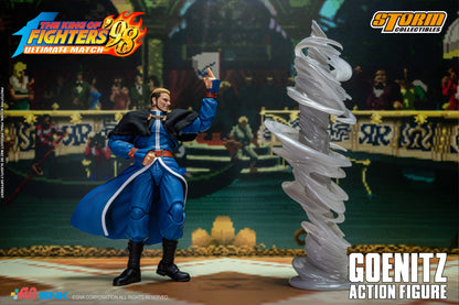 Preventa Figura GOENITZ - The King of Fighters '98 Unlimited Match marca Storm Collectibles SKKF0 escala pequeña 1/12