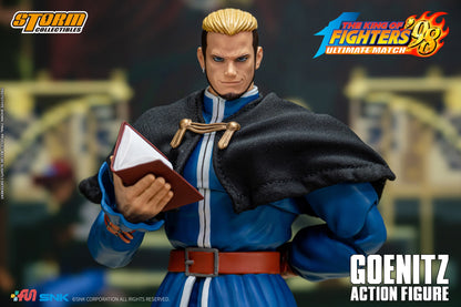 Preventa Figura GOENITZ - The King of Fighters '98 Unlimited Match marca Storm Collectibles SKKF0 escala pequeña 1/12