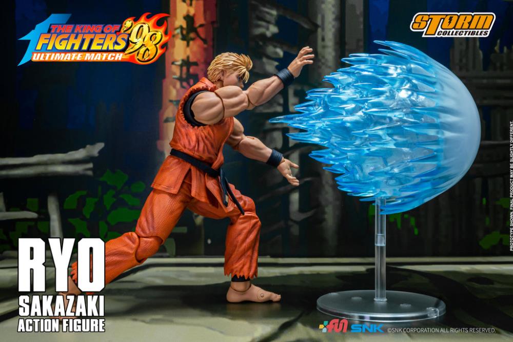 Pedido Figura Ryo Sakazaki - The King of Fighters '98: Ultimate Match marca Storm Collectibles SKKF09 escala pequeña 1/12